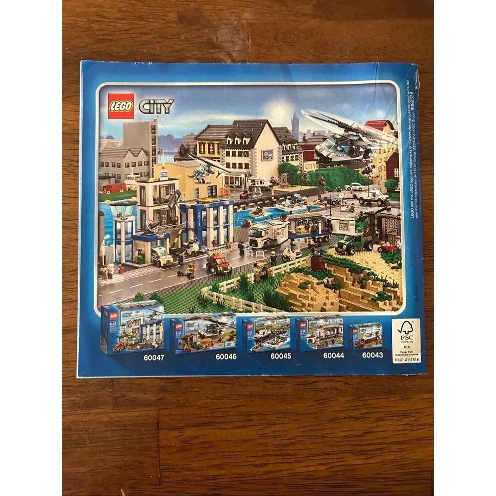 LEGO City #60051 High Speed Passenger Train Instruction Manual Only 2,3,&4 (6003 - Picture 8 of 14